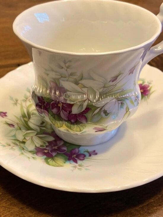 Royal Dover Other - Vintage Royal Dover China Teacup & Saucer
